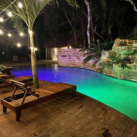 Xoot Kaana Villa Vista Laguna Bacalar Exteriör bild